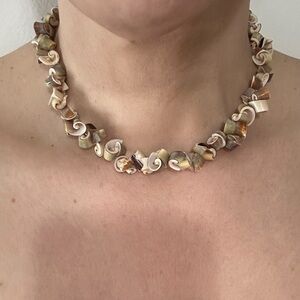 Handmade Shell Necklace/Choker